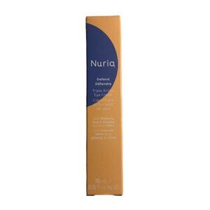 Nuria Defend Triple Action Eye Cream Full Size 15ml Vegan NIB RV$40